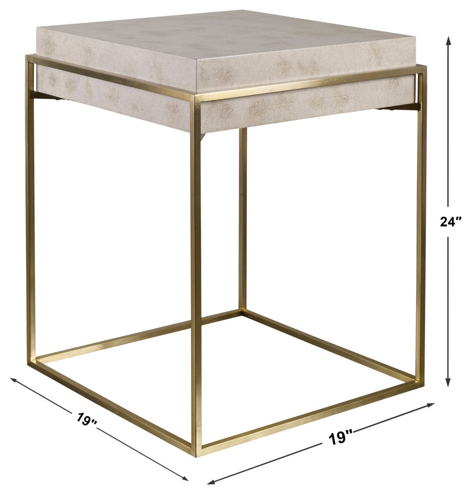 Uttermost Inda Modern Accent Table 25100