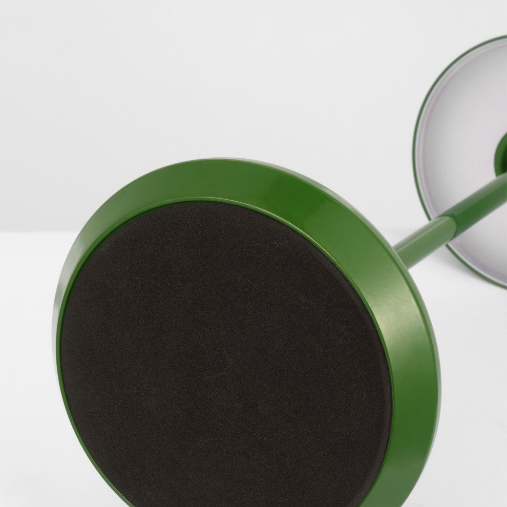 Mena 1-Light Modern Rechargeable Table Lamp, Green