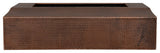 30" 735 CFM Hammered Copper Under Cabinet Range Hood With Screen Filters