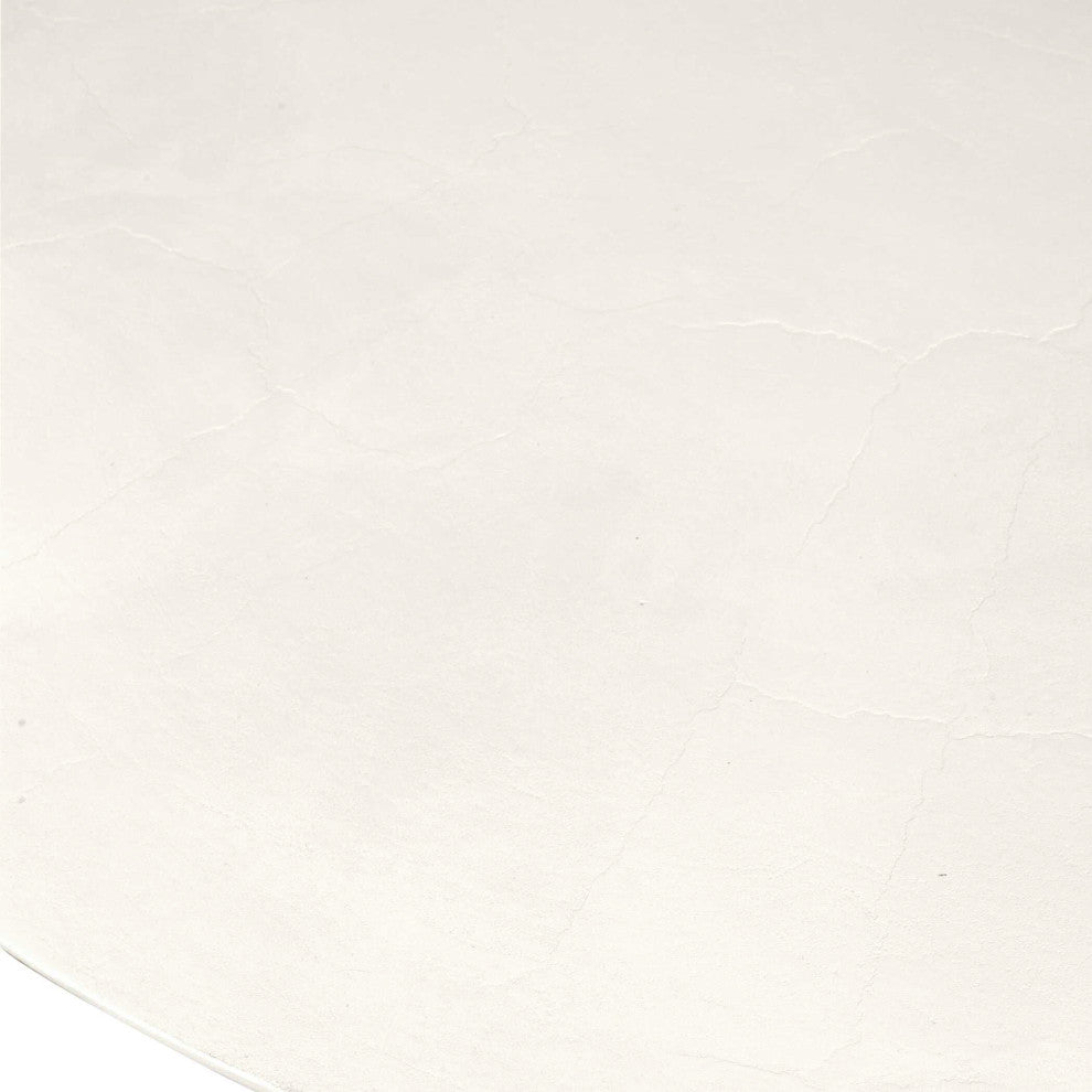 Uttermost Madrone Warm White Outdoor Dining Table