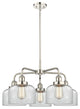 Innovations Cone 5 26" Chandelier Polished Nickel
