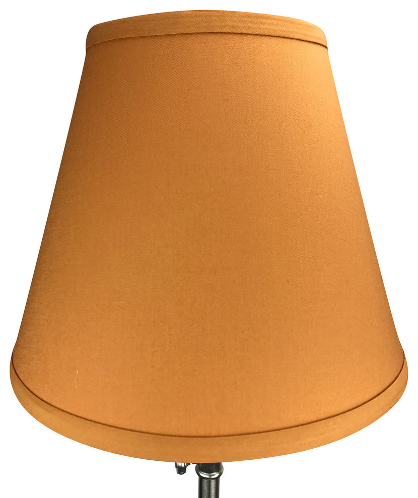 Fenchel Shades, 6"x11"x9" Spider Attachment Empire Lamp Shade, Linen