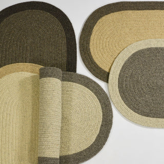 Colonial Mills Hudson HN01 Natural All-Natural/Eco Area Rug, Round 10'x10'