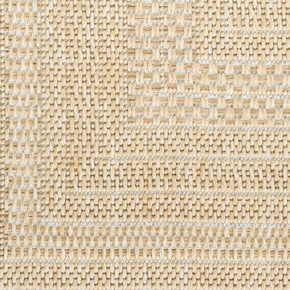 Nourison Tulum 9' x 12' Cream Outdoor Rug