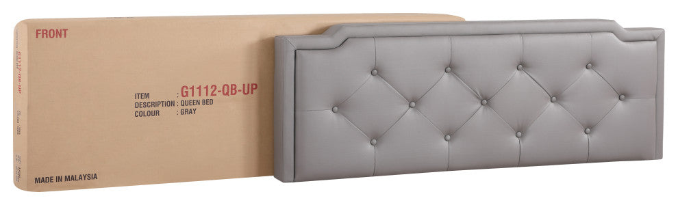 Starlight All in One Bed, Gray, Queen