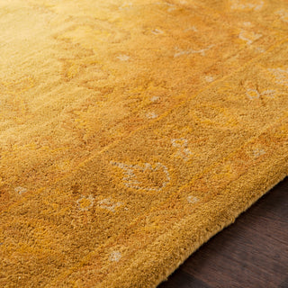 Middleton Updated Traditional Mustard, Tan Area Rug, 2'x3'