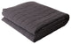 Linen and Cotton Diamond Quilt, Grey, Twin