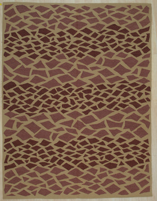 Pink Contemporary Modern Modern Flat Weave Area Rug