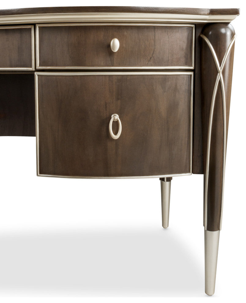 Villa Cherie Desk - Hazelnut