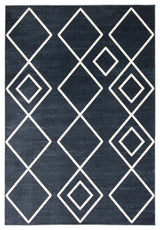 Aqua Kenza Area Rug, Blue, 6'x9'