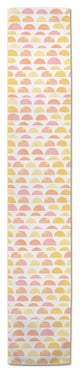 Half Circle Pattern 16x72 Cotton Twill Runner