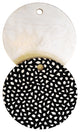 Kelly Haines Geometric Mosaic V2  Cutting Board Round