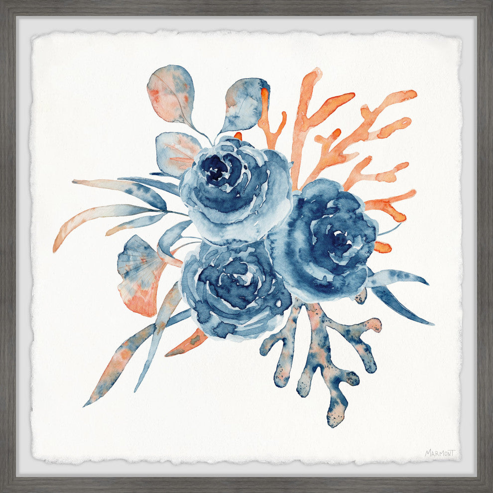 "Blooming Beauty" Framed Painting Print, 18x18