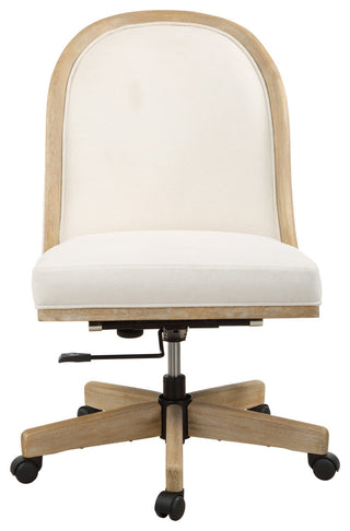 Uttermost Lithe Light Oak Desk Chair