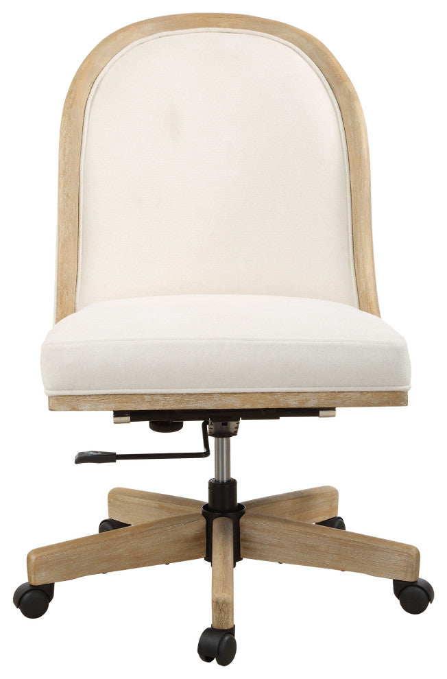 Uttermost Lithe Light Oak Desk Chair