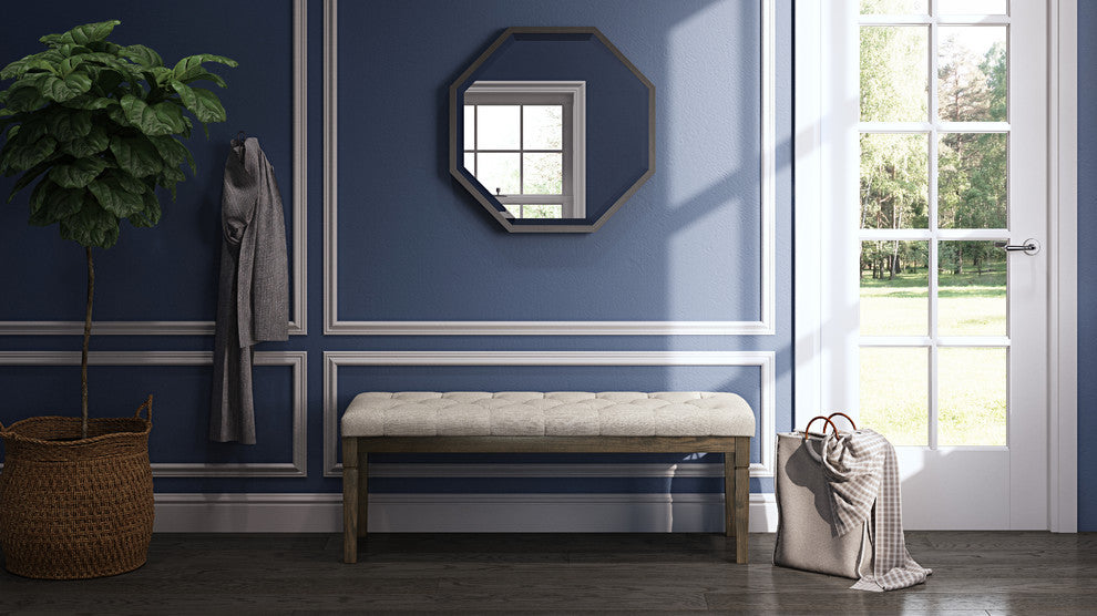 Waverly Tufted Ottoman Bench