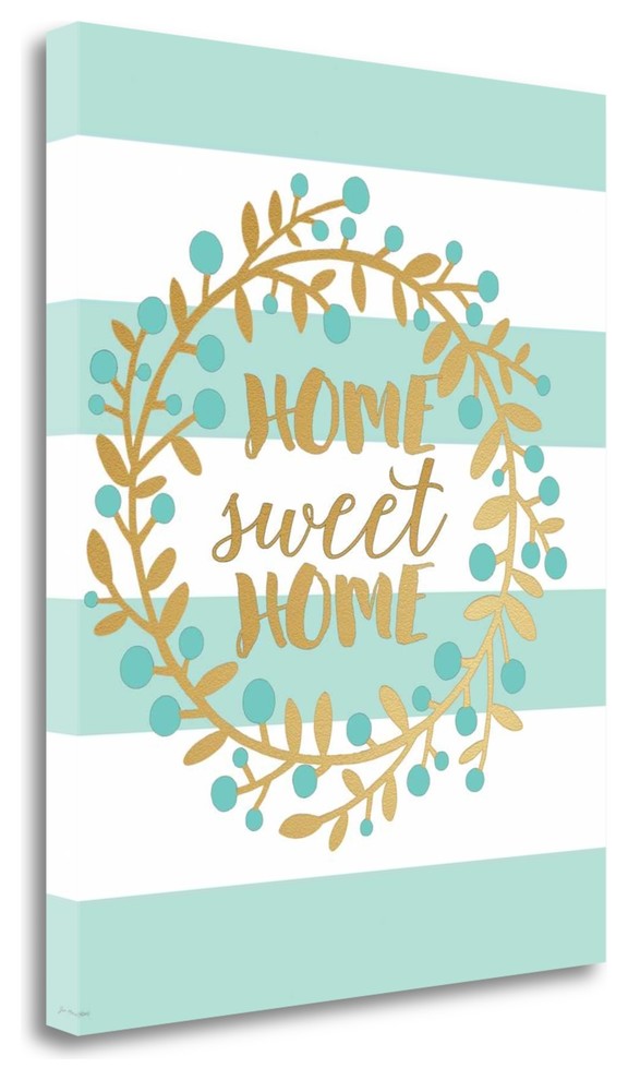 "H Sweet H" By Jo Moulton, Giclee Print on Gallery Wrap Canvas, Ready to Hang