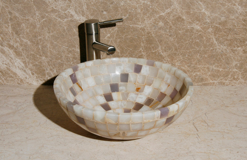 L-VMR-SS-16WL Polished #5 Vessel Sink