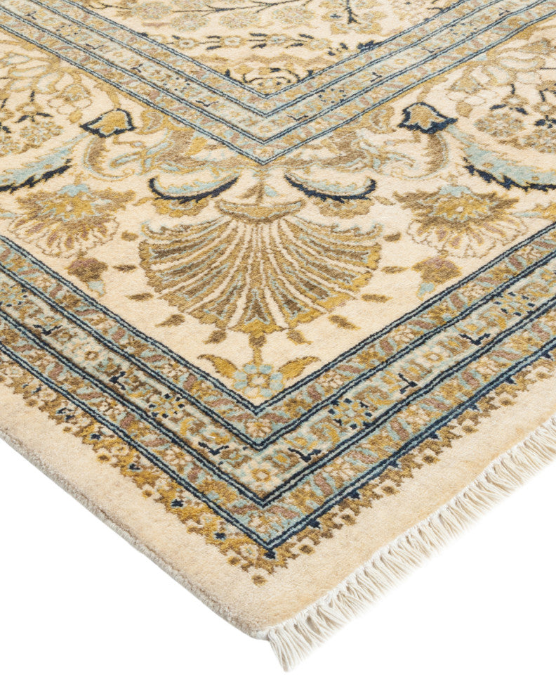 Gabriella, One-of-a-Kind Hand-Knotted Area Rug Ivory, 8'2"x9'10"