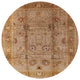 Ahgly Company Indoor Round Mid-Century Modern Area Rugs, 6' Round