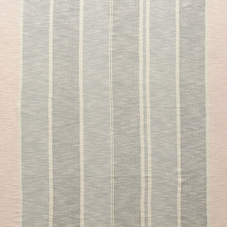 Touch of Blush Striped Throw Blanket With Fringe