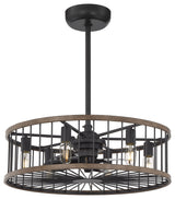 Kona 6-Light Fan D'lier