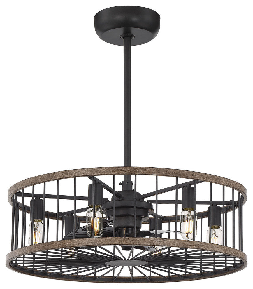 Kona 6-Light Fan D'lier