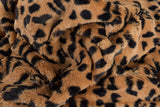 Faux Fur Throw 50"x60", Soft Leopard