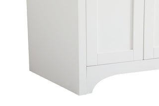 48" Single Bathroom Vanity, White