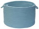 Colonial Mills Basket Simply Home Solid Federal Blue Round