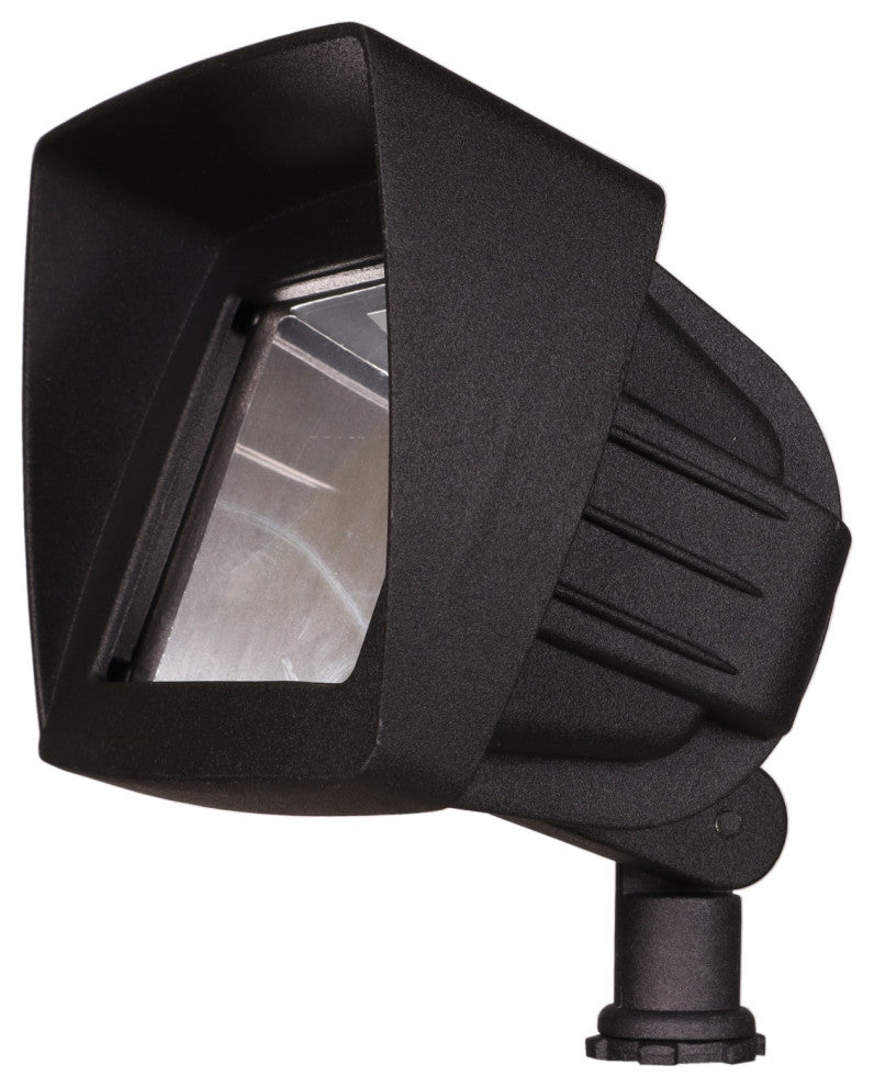 Low Voltage Flood Light, Black, Halogen