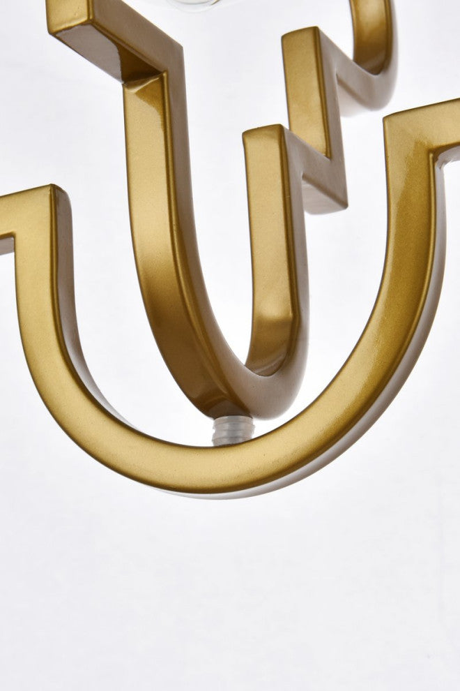 Sophie 1-Light Pendant, Brass