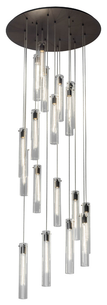 36W Cilindro 18 LT Cascading Pendant