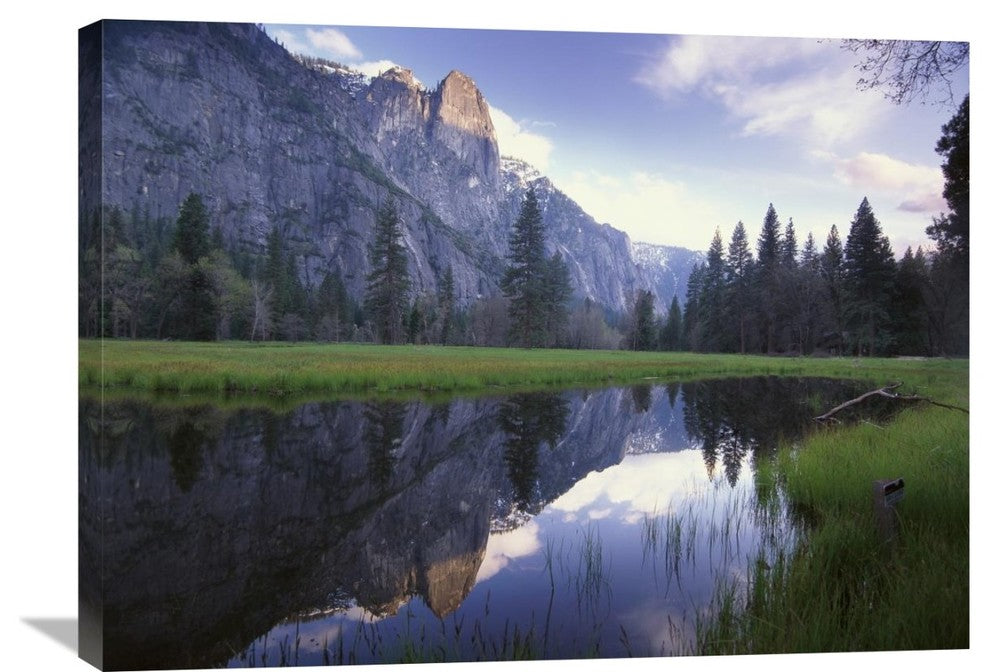 "Sentinel Rock, Reflected In Water, Yosemite National Park, California" Artwork