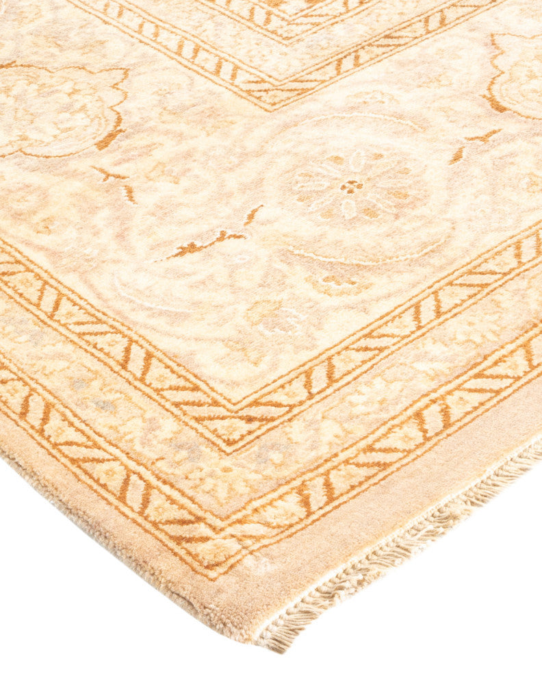Mogul, One-of-a-Kind Hand-Knotted Area Rug Ivory, 8'0"x10'0"