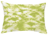 Chillax 14"x20" Decorative Abstract Outdoor Pillow, Light Green