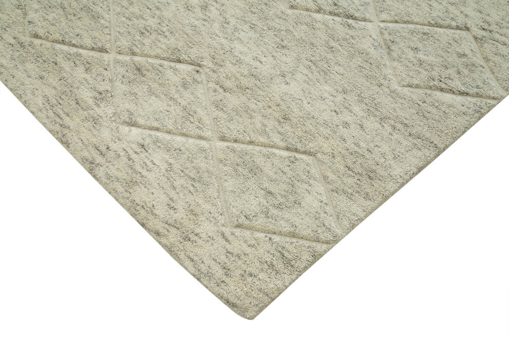 Rug N Carpet - Handmade Unique 9' 8'' x 14' 2'' Moroccan Area Rug