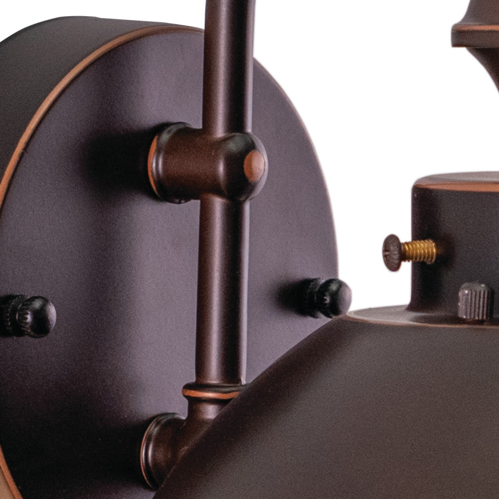 Harwich 8" Outdoor Wall Light Burnished Bronze