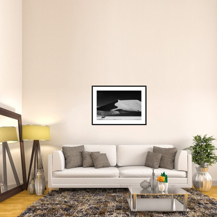 "The Solitary" Framed Digital Print by Mathilde Guillemot, 44x32"