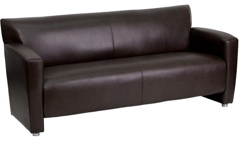 HERCULES Majesty Series Brown LeatherSoft Sofa