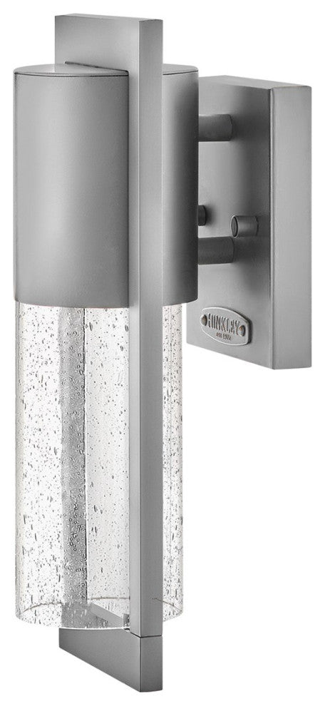 Hinkley Shelter 1-Light Extra Small Wall Mount Lantern 1327HE-LL, Hematite