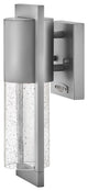 Hinkley Shelter 1-Light Extra Small Wall Mount Lantern 1327HE-LL, Hematite
