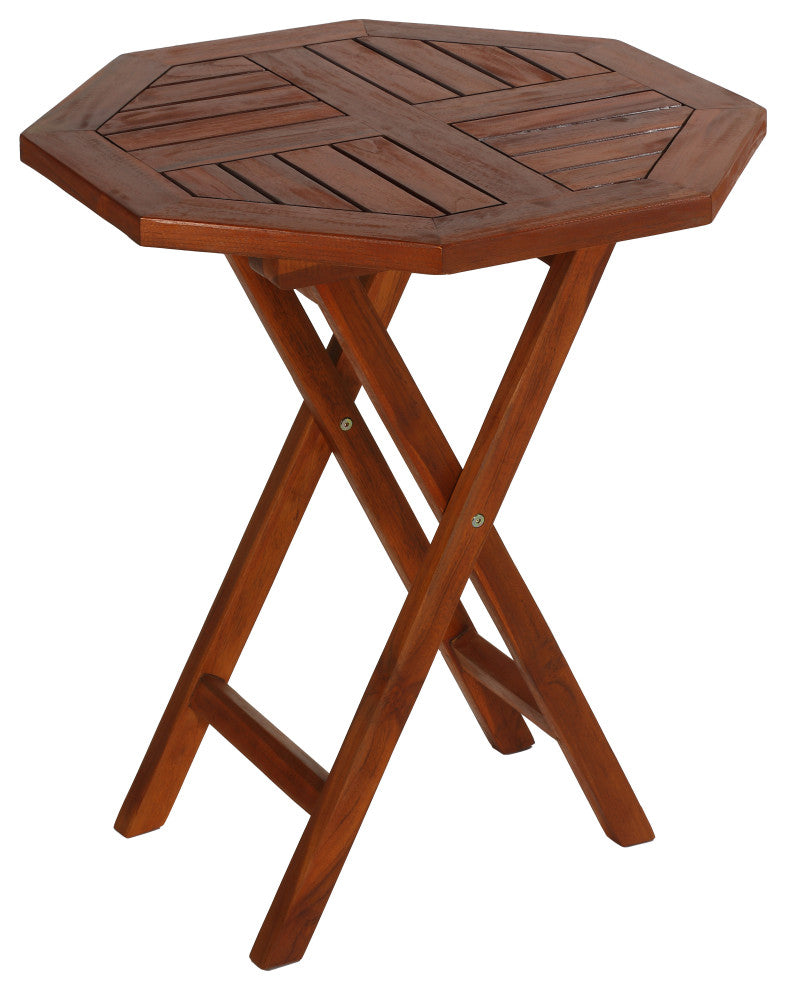 Bare Decor Jenae Small Table, Oiled Finish