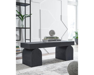 Holgrove Black Accent Bench