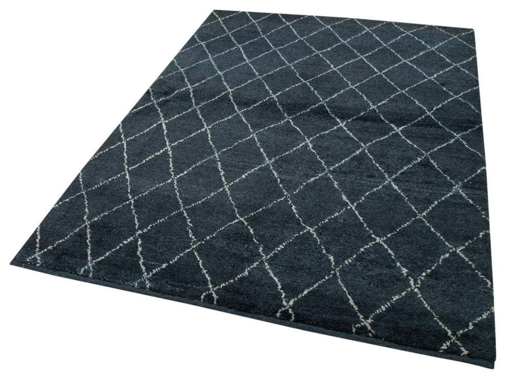Rug N Carpet - Handmade Unique 5' 0'' x 7' 0'' Moroccan Area Rug