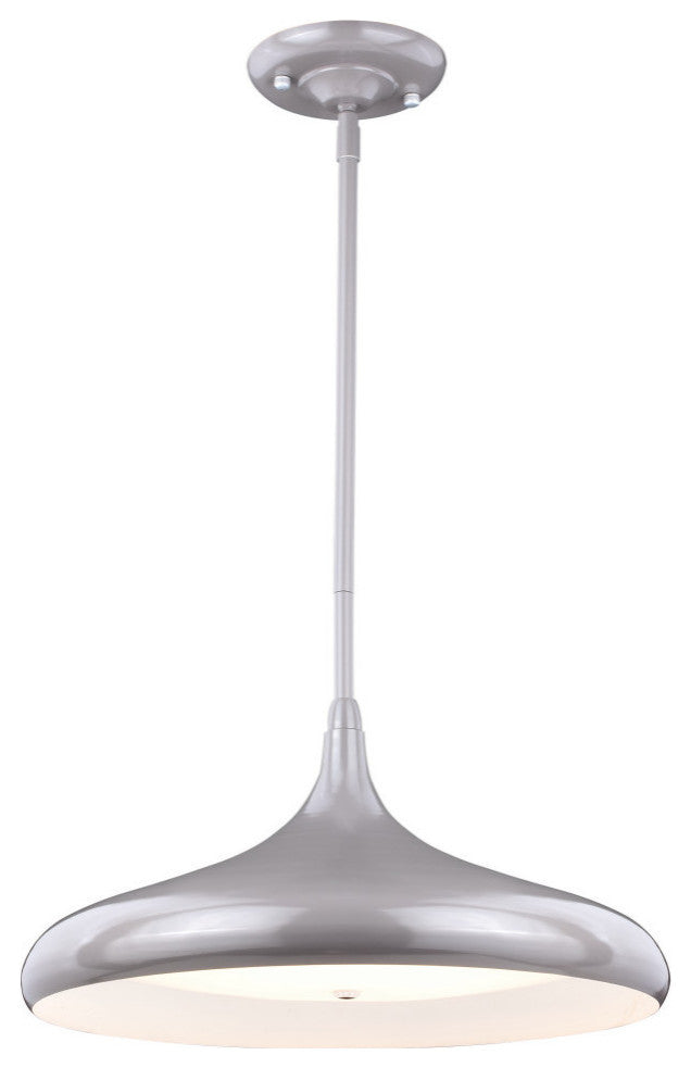 Bacio Instalux 16" LED Pendant Taupe