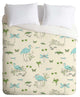 Deny Designs Rachelle Roberts Riverside Creatures Duvet Cover - Lightweight