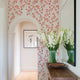 Branch Flower Peel and Stick Vinyl Wallpaper, Orange, 24"w X 60"h
