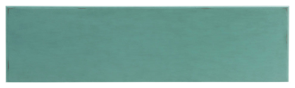 Elegant 2 Door TV Stand, Antique Teal