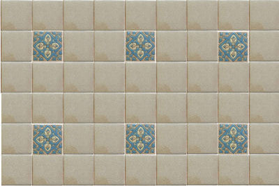 4.2x4.2 9 pcs Smoked Verona Alhambra Talavera Mexican Tile